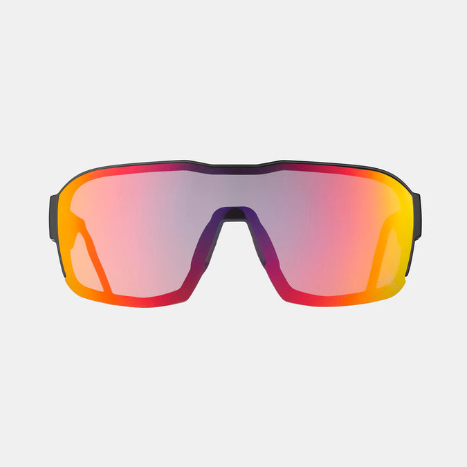 SKIING AND SNOWBOARDING GOGGLES F2 100 GOOD WEATHER - BLACK RED, photo 5 of 3