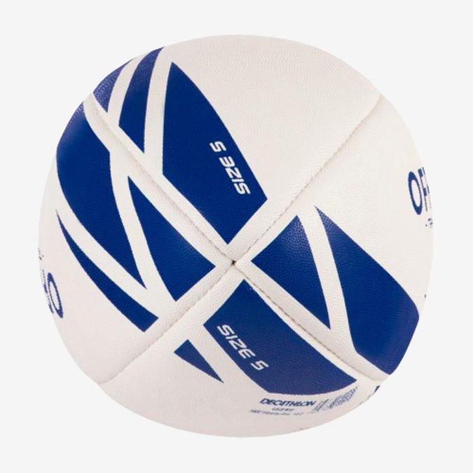 Size 5 Rugby Training Ball R100 - Blue, photo 8 of 4
