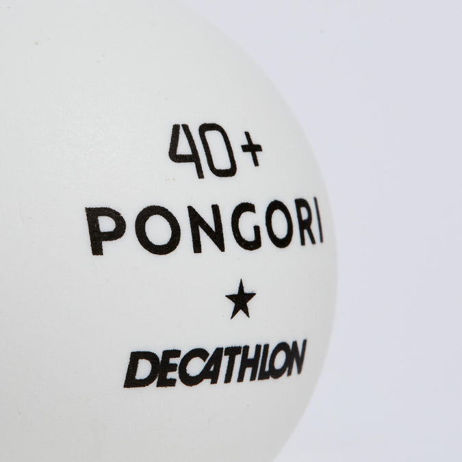 Table Tennis Balls TTB 100 1* 40+ 72-Pack - White, photo 6 of 3