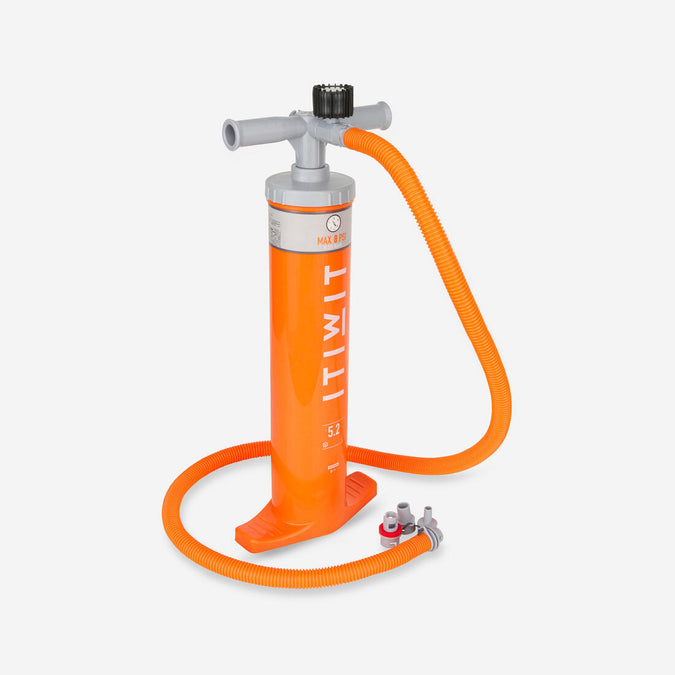 Pressure gauge for low-pressure kayak pump 2x2.6L orange Itiwit, photo 6 of 3
