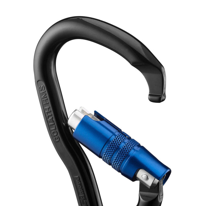 AUTOMATIC CLOSING HMS CARABINER - GOLIATH - BLACK, photo 6 of 4
