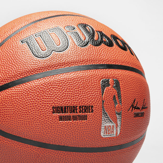 Size 7 Basketball NBA Signature Series - Orange, photo 9 of 5