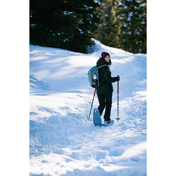 WOMEN'S WARM WATER-REPELLENT SNOW HIKING TROUSERS - SH500 MOUNTAIN, photo 17 of 15