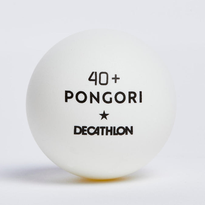 Table Tennis Balls TTB 100 1* 40+ 72-Pack - White, photo 5 of 3