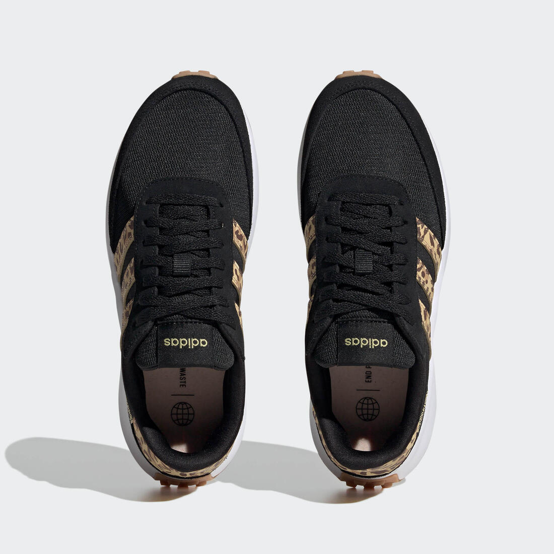 ADIDAS RUN 70s WOMEN'S RUNNING SHOES - BLACK
