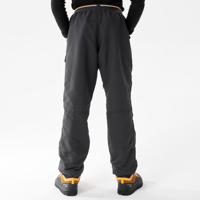CHILDREN'S WARM WATER-REPELLENT HIKING TROUSERS - SH100 - AGE 7-15, photo 11 of 7
