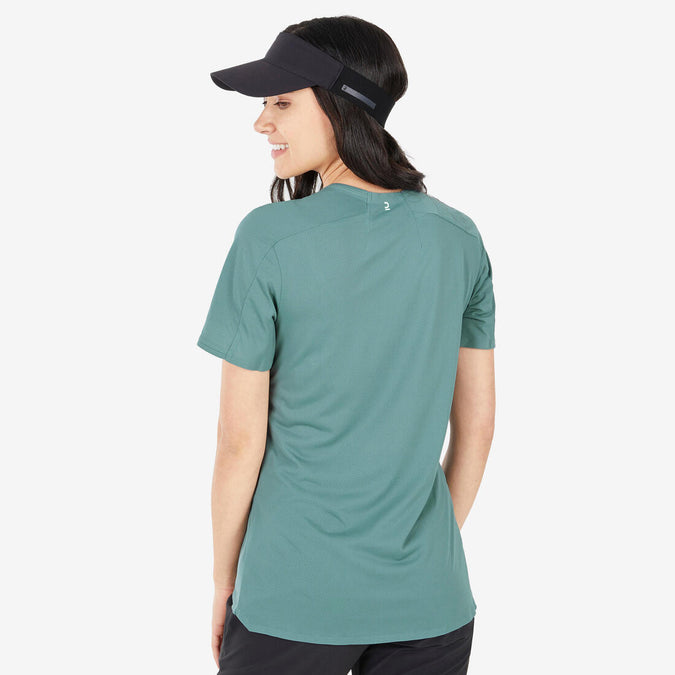 Women's Short-sleeved Hiking T-Shirt MH500, photo 12 of 10