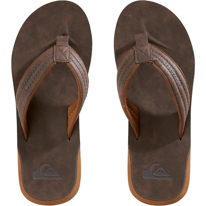 Quicksilver Carver Men's Flip-Flops - Brown - Decathlon Cyprus, photo 8 of 6