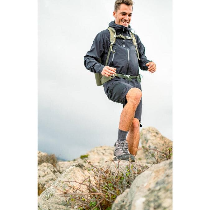 Men's Hiking Lightweight Waterproof Jacket MH500 - Decathlon Cyprus, photo 16 of 14