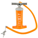 Kayak Dual-Action Low-Pressure Manual Pump 1-3 PSI 2 X 1.4 L Orange - Decathlon Cyprus