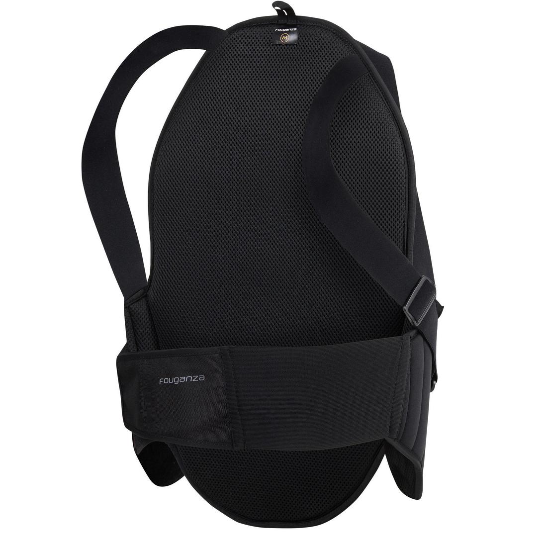 Safety Adult Horse Riding Back Protector - Black - Decathlon Cyprus