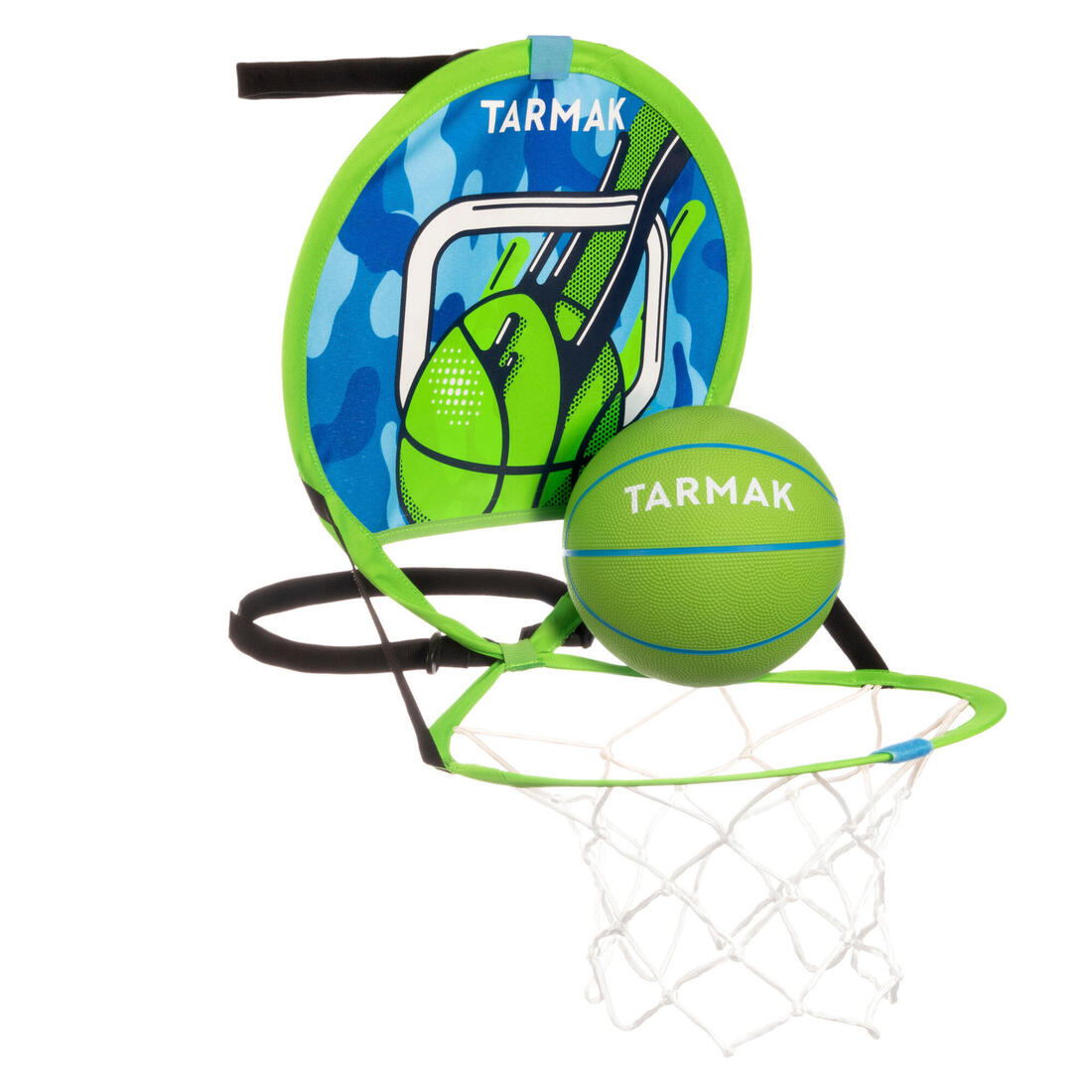 Hoop 100 Kids'/Adult Portable Basketball Basket with Ball - Decathlon Cyprus