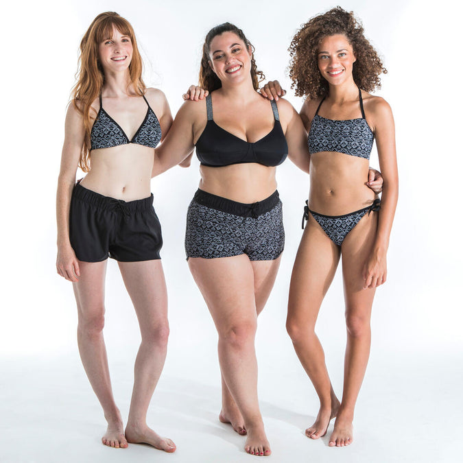 Women's boardshorts with elastic waistband and drawstring TINI ETHNI - Decathlon Cyprus, photo 12 of 9