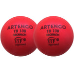 9cm Foam Tennis Ball TB100 Twin-Pack - Decathlon Cyprus