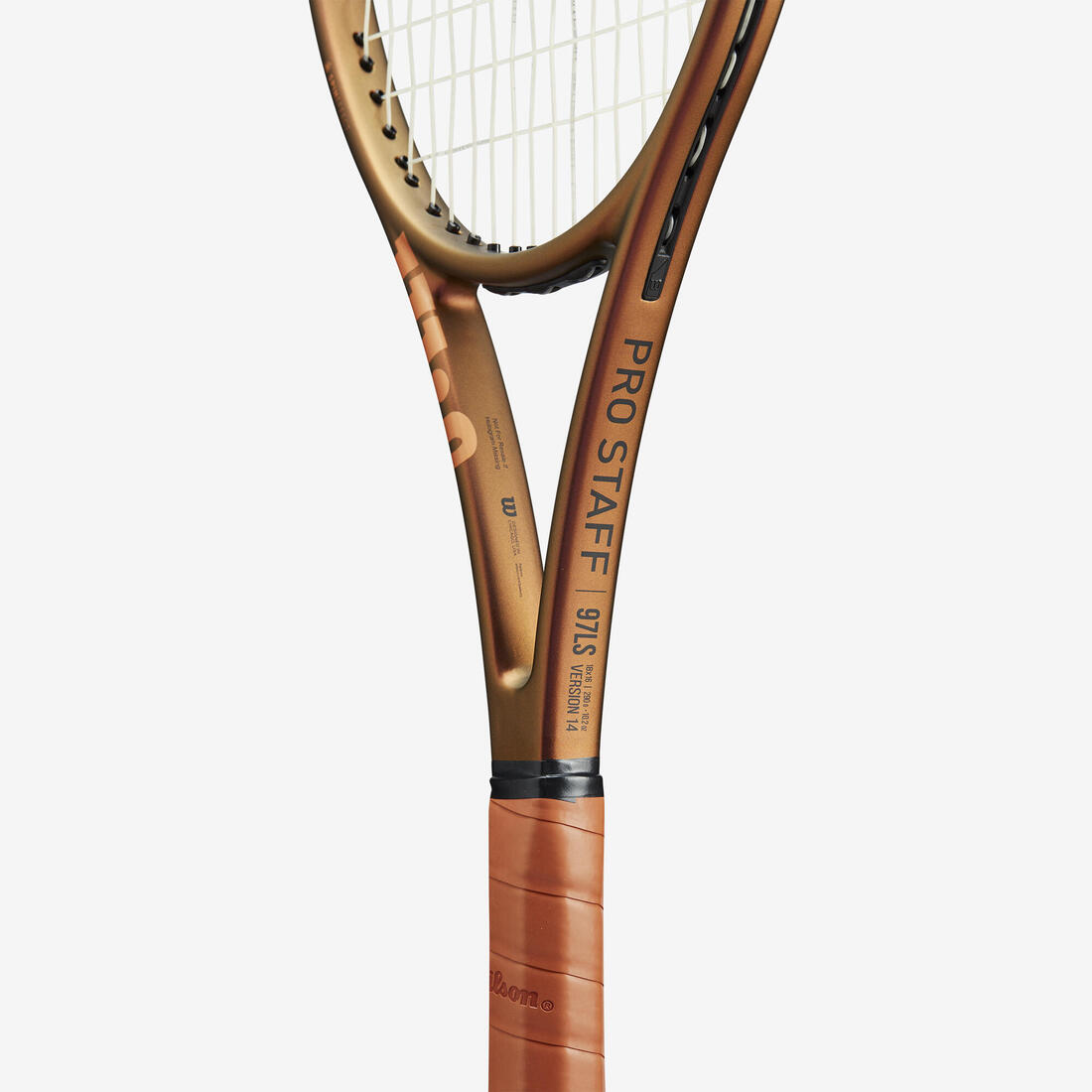 Adult Tennis Racket Pro Staff 97LS V14 290 g - Copper - Decathlon Cyprus