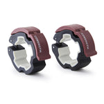 Pair of Weight Training Disc Collars - 28 mm - Decathlon Cyprus