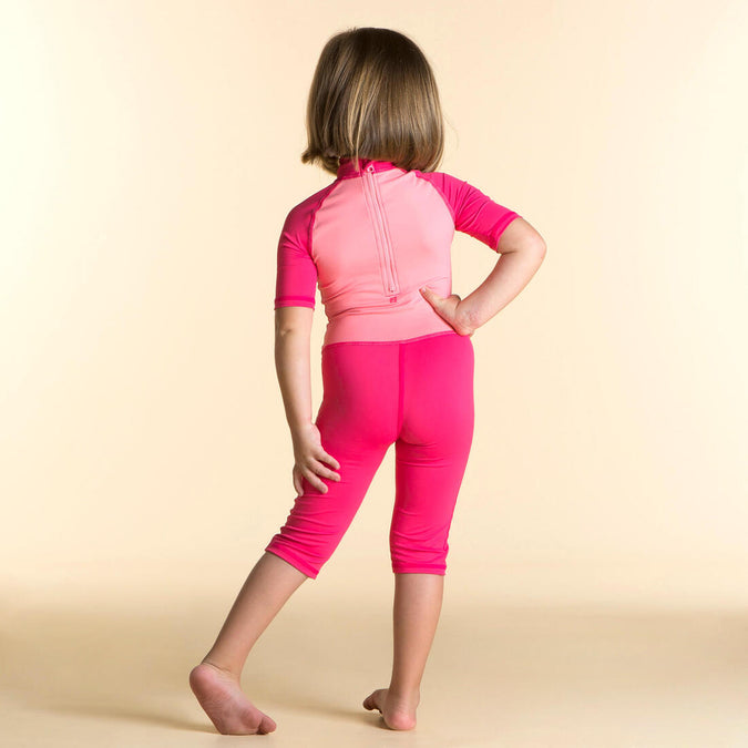Baby / Kids' Swimming Short Sleeve UV-Protection Suit Print - Decathlon Cyprus, photo 5 of 3
