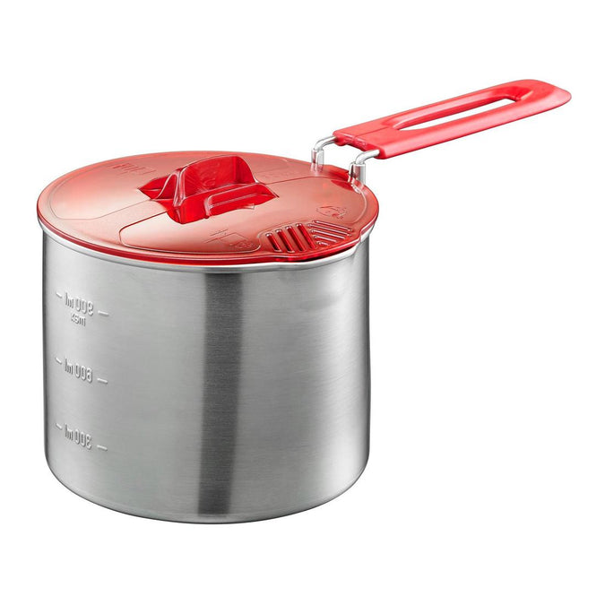 Trekking Stainless Steel Cookset MT500 - 1 Person - Decathlon Cyprus, photo 13 of 11
