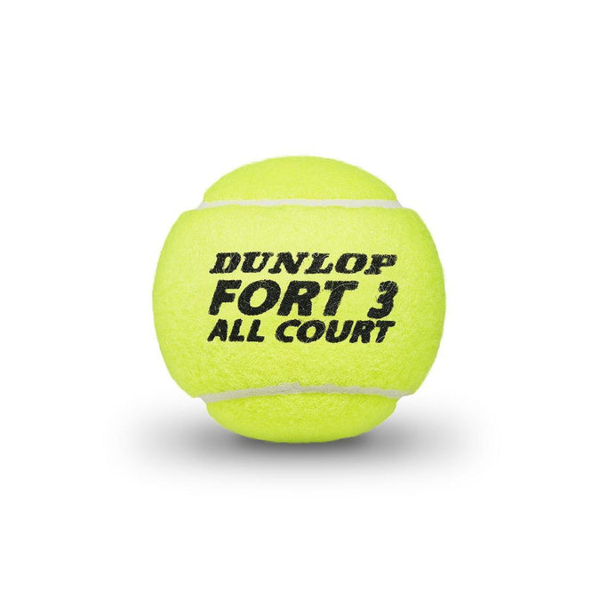 Control Tennis Balls Fort All Court 4-Pack - Yellow - Decathlon Cyprus, photo 5 of 3