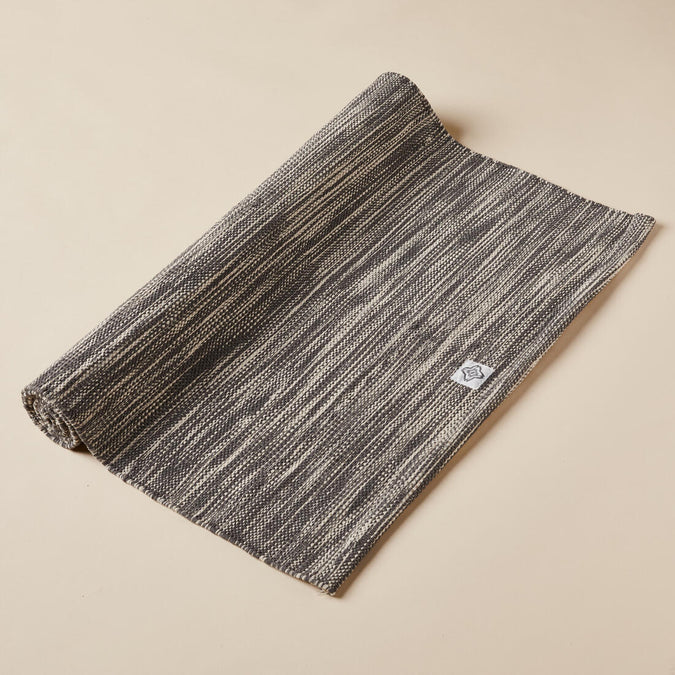 Gentle Yoga Cotton Mat/Over-Mat 183 cm ⨯ 68 cm ⨯4 mm - Mottled Grey - Decathlon Cyprus, photo 8 of 6
