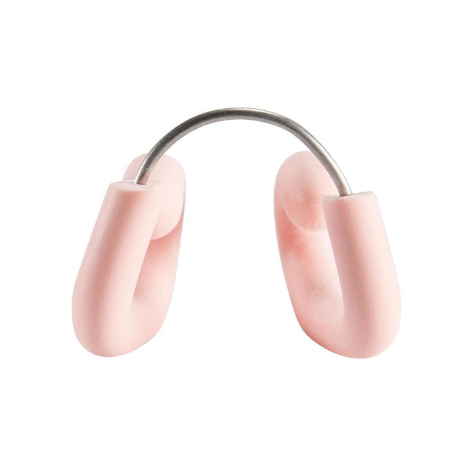 SWIMMING ADJUSTABLE STAINLESS STEEL-LATEX NOSE CLIP - PASTEL PINK - Decathlon Cyprus, photo 7 of 4