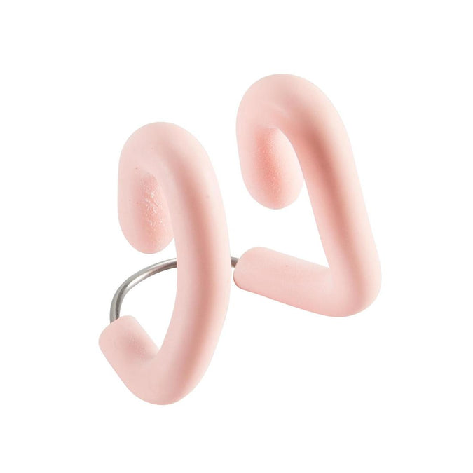 SWIMMING ADJUSTABLE STAINLESS STEEL-LATEX NOSE CLIP - PASTEL PINK - Decathlon Cyprus, photo 6 of 4