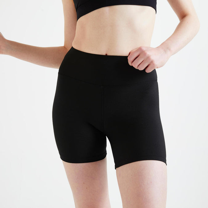 Women's Fitted Fitness Cardio Shorts - Black - Decathlon Cyprus, photo 8 of 4