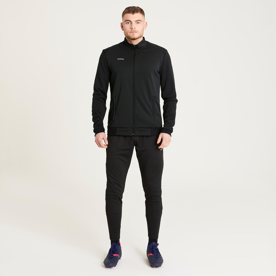 Football Training Jacket Essential - Navy & - Decathlon Cyprus