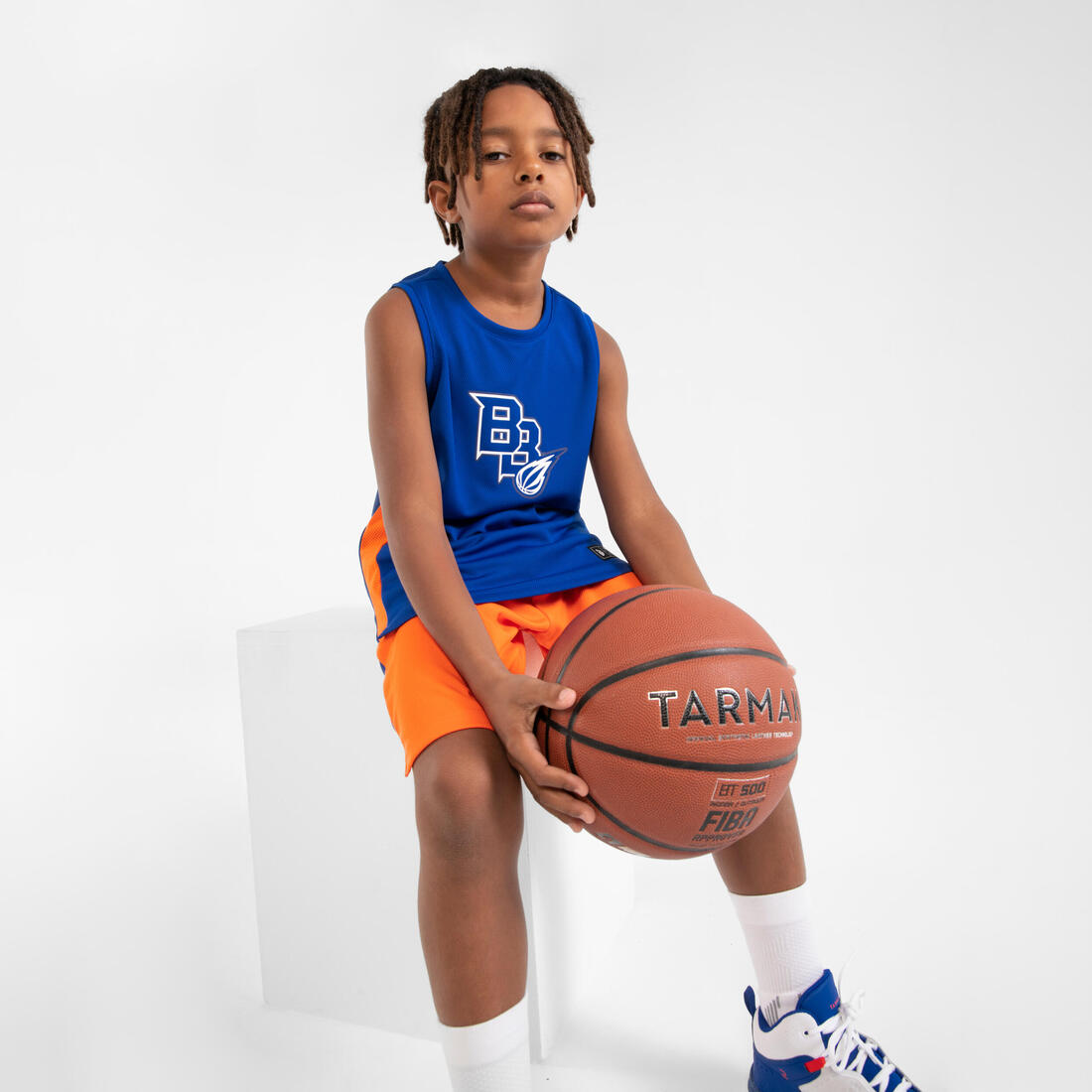 Kids' Sleeveless Basketball Jersey T500 - Decathlon Cyprus