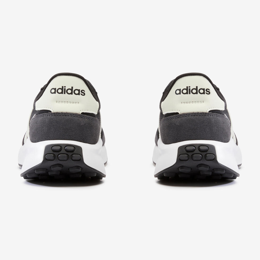 Men's Urban Walking Shoes Adidas Run 70 S - black/grey - Decathlon Cyprus