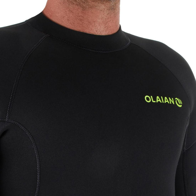 Men's Surfing 4/3 mm Neoprene Wetsuit 100 - Black - Decathlon Cyprus, photo 11 of 9