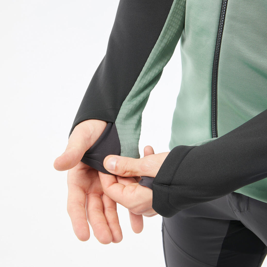 Men's Hiking Fleece Jacket - mh500 Hood