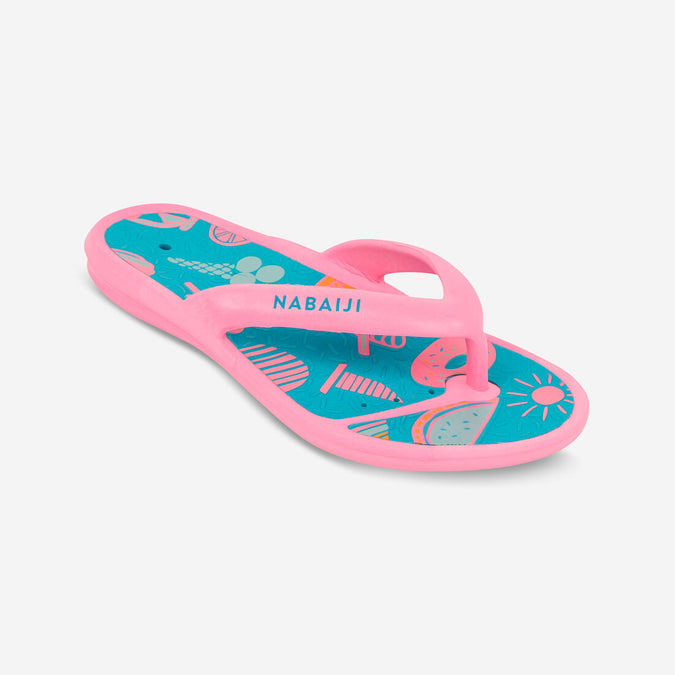 





Kids Pool Flip-flops- Tonga 500 Print- Beach, photo 1 of 5