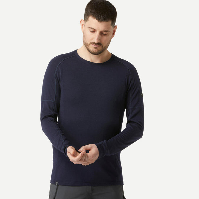





Men's Mountain Trekking Long-sleeved T-Shirt - MT500 MERINO, photo 5 of 8