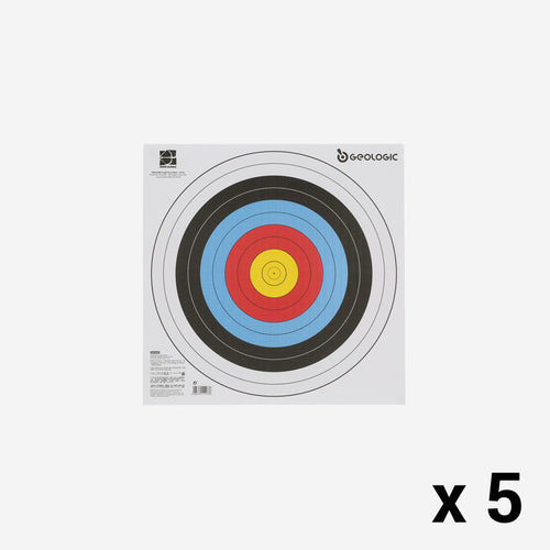 





5 Archery Target Faces 40x40