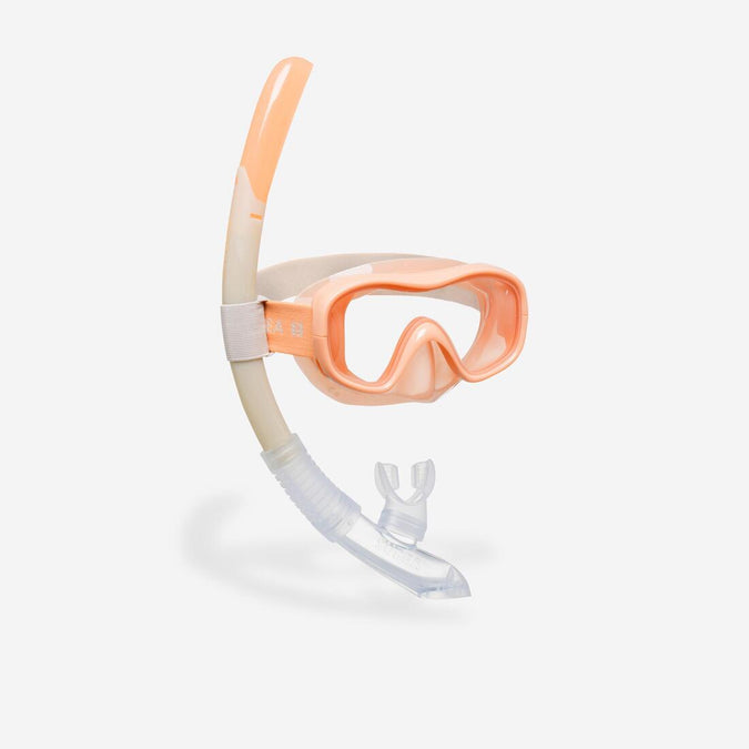 





Kids' Snorkelling Diving Kit Mask and Snorkel 100 - Neon, photo 1 of 6