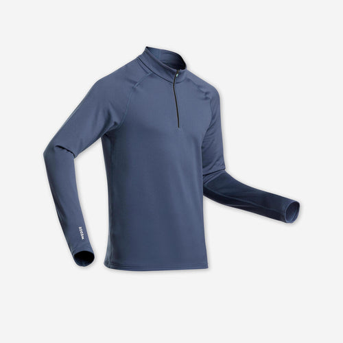 





Men's thermal ski base layer top 500 1/2 Zip