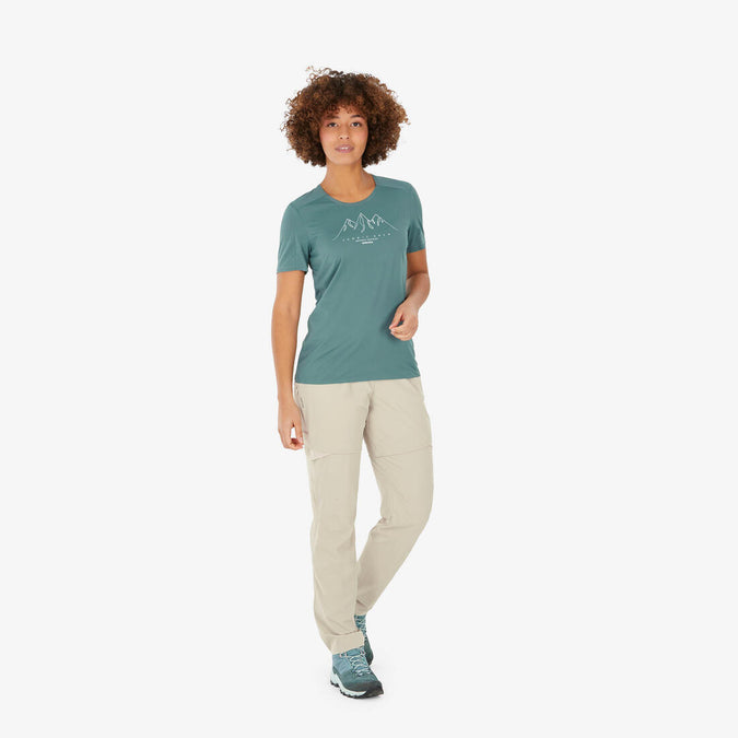 





Women's Short-sleeved Hiking T-Shirt MH500, photo 8 of 10