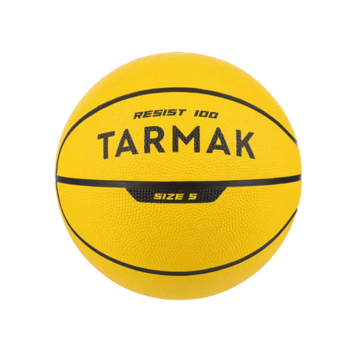 





Beginners' Size 5 (Up to 10 Years Old) Basketball R100 - Yellow