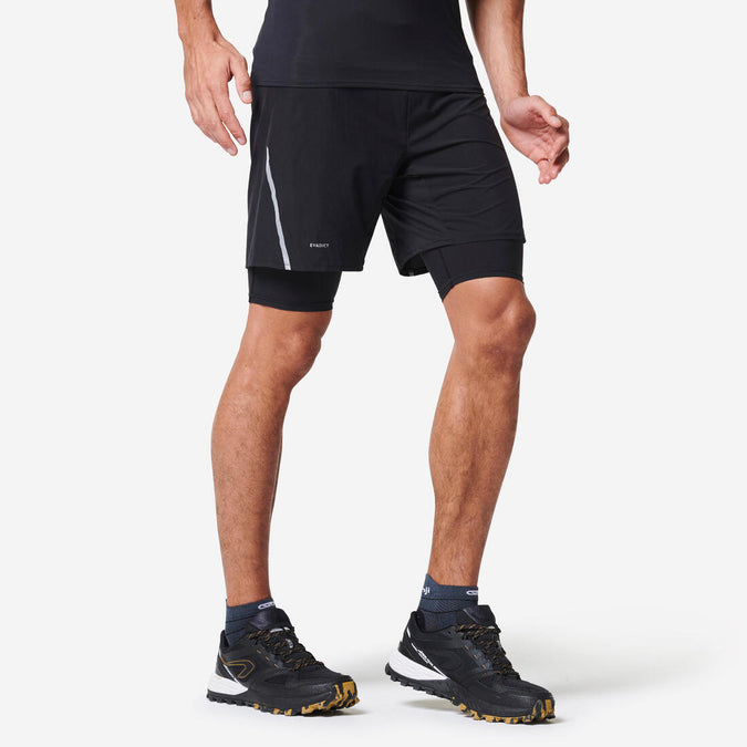 





MEN'S TRAIL RUNNING TIGHT SHORTS COMFORT, photo 1 of 14