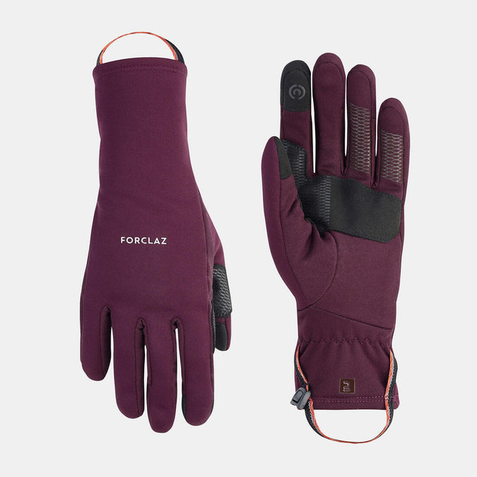 





Adult mountain trekking tactile stretch gloves - MT500, photo 9 of 9