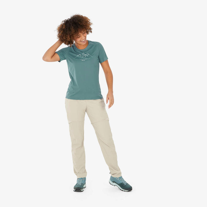 





Women's Short-sleeved Hiking T-Shirt MH500, photo 9 of 10