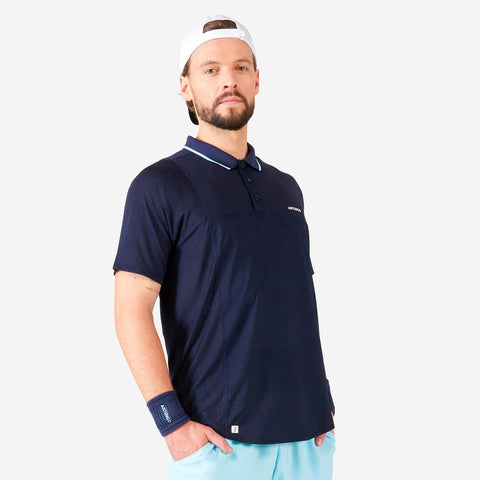 





Men's Tennis Short-Sleeved Polo Shirt Dry