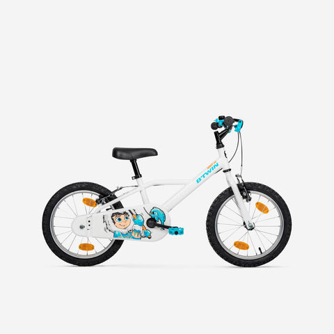 





16 Inch KIDS BIKE INUIT 100 4-6 YEARS OLD - White