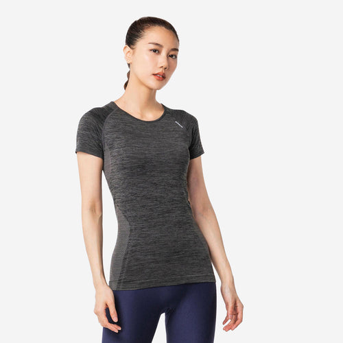 





SKINCARE KIPRUN BREATHABLE WOMEN'S RUNNING T-SHIRT - BLACK