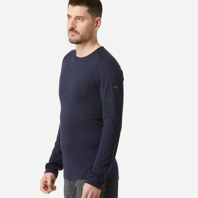 





Men's Mountain Trekking Long-sleeved T-Shirt - MT500 MERINO, photo 6 of 8