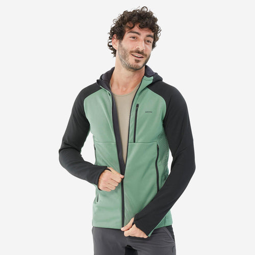 





Men's Hiking Fleece Jacket - mh500 Hood