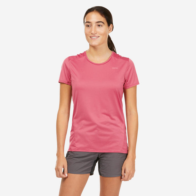 





Women's Mountain Walking Short-Sleeved T-Shirt MH100, photo 1 of 3