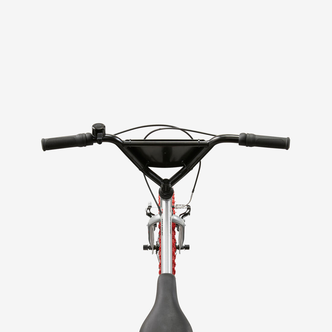 Kids' 16" 5-7 Years BMX Wipe 500 - Grey