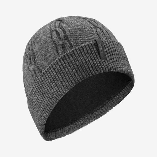 





Adult Cable-Knit Wool Hat - Grey